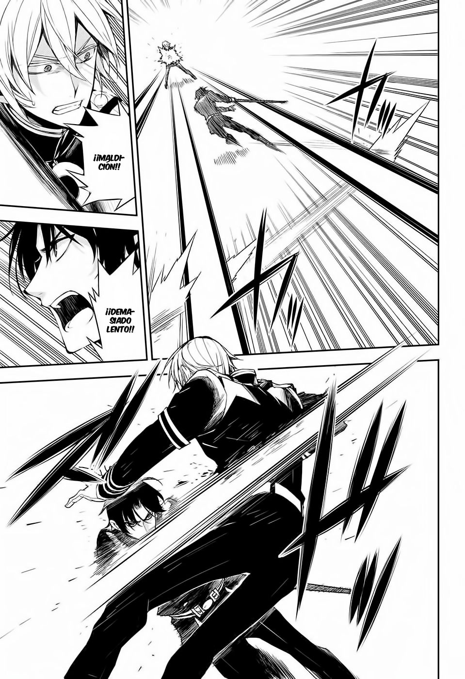 Owari no Seraph Capitulo 56: Un Vampiro Hablador página 16