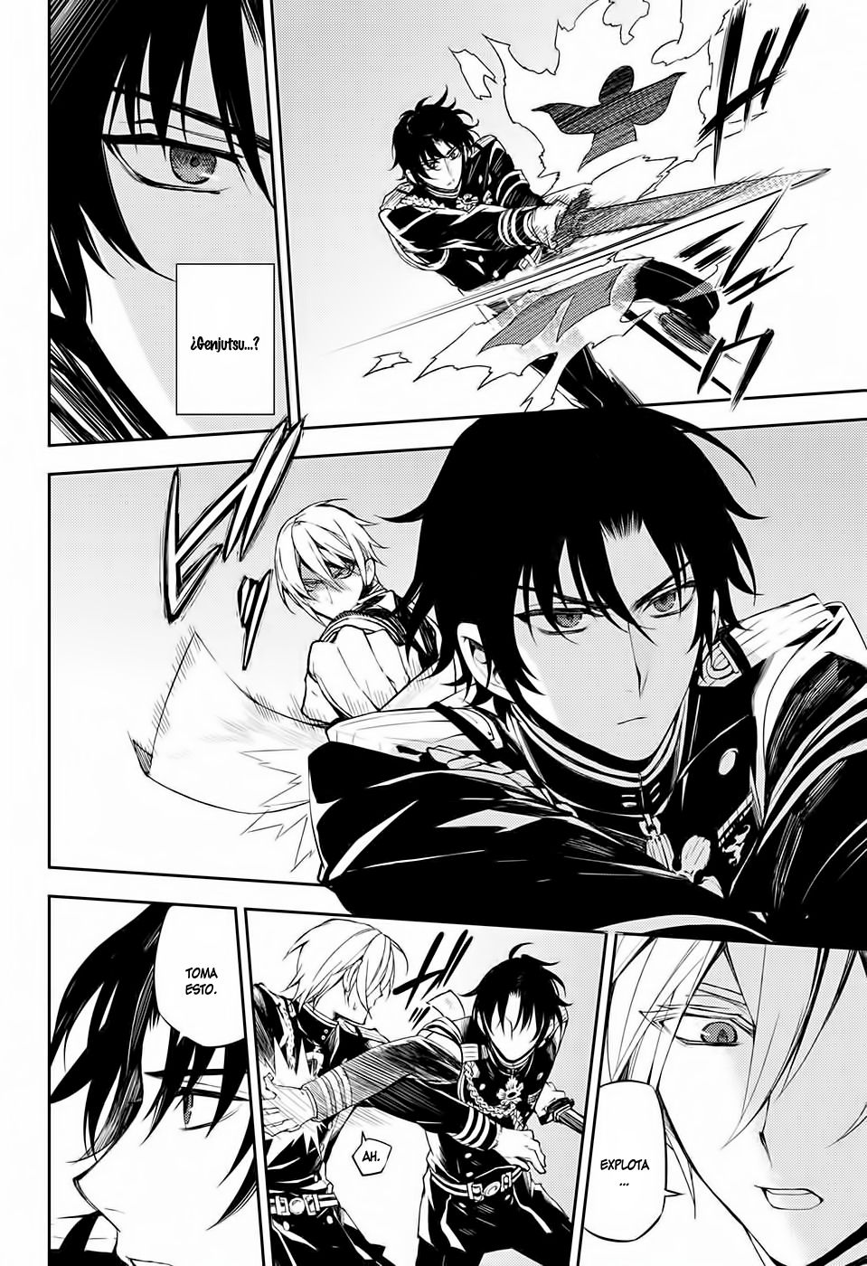 Owari no Seraph Capitulo 56: Un Vampiro Hablador página 17