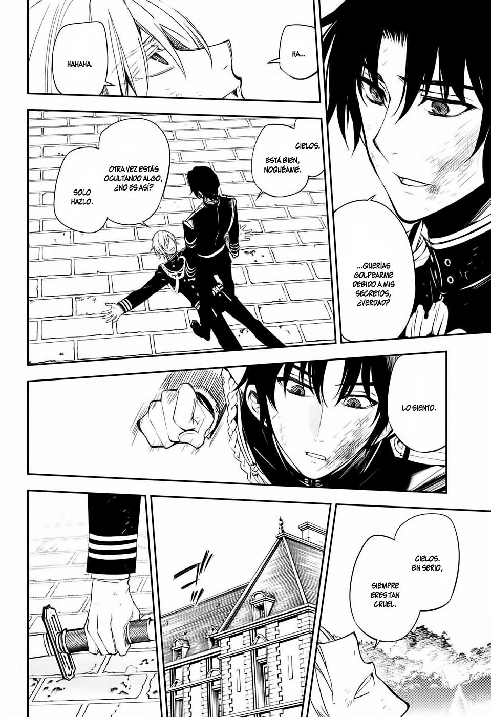 Owari no Seraph Capitulo 56: Un Vampiro Hablador página 21