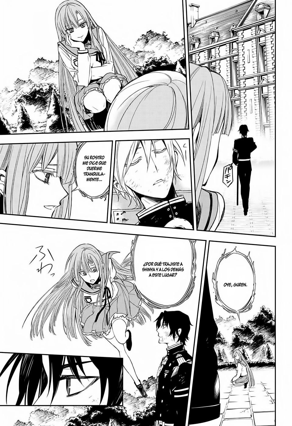 Owari no Seraph Capitulo 56: Un Vampiro Hablador página 22