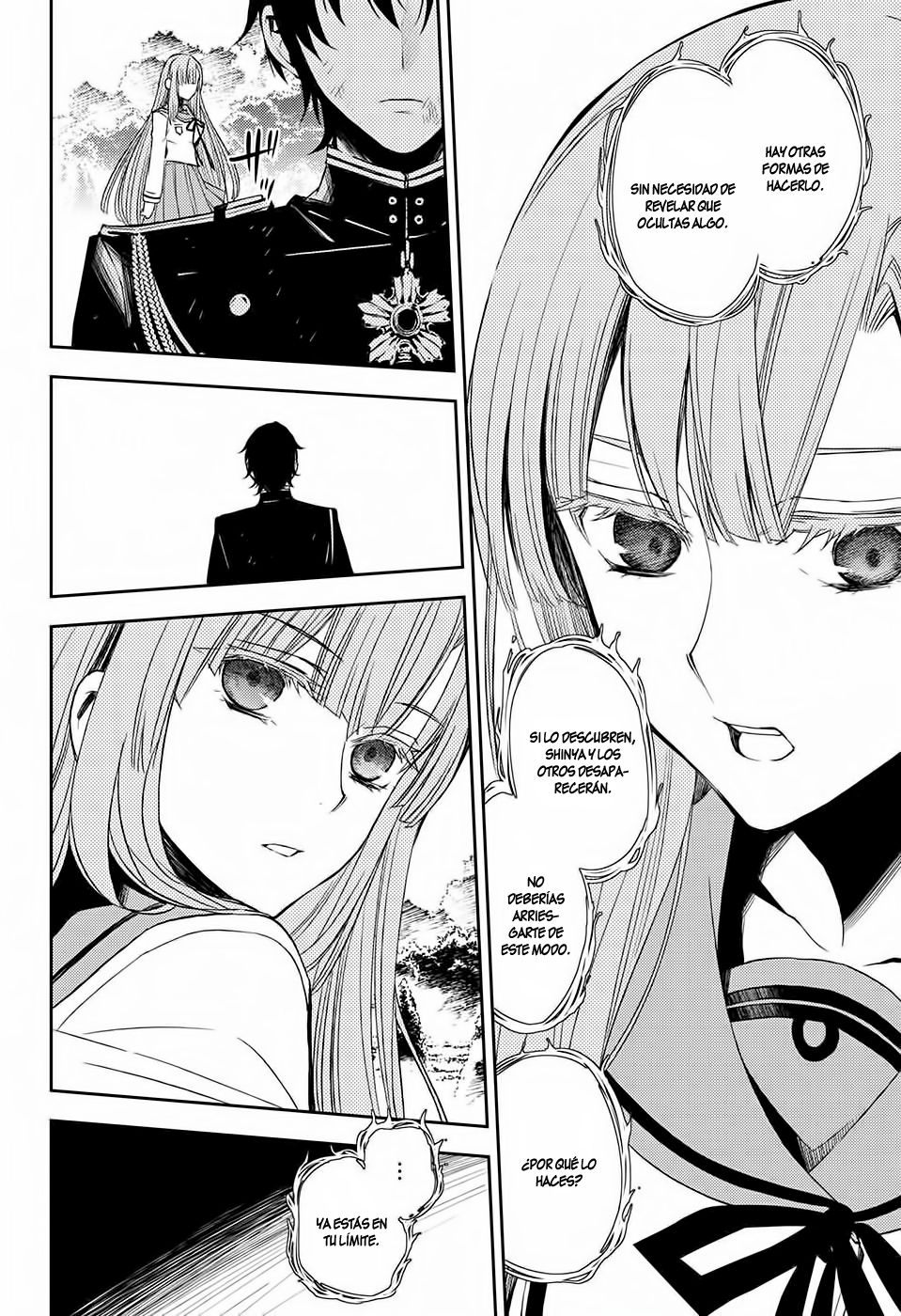 Owari no Seraph Capitulo 56: Un Vampiro Hablador página 23