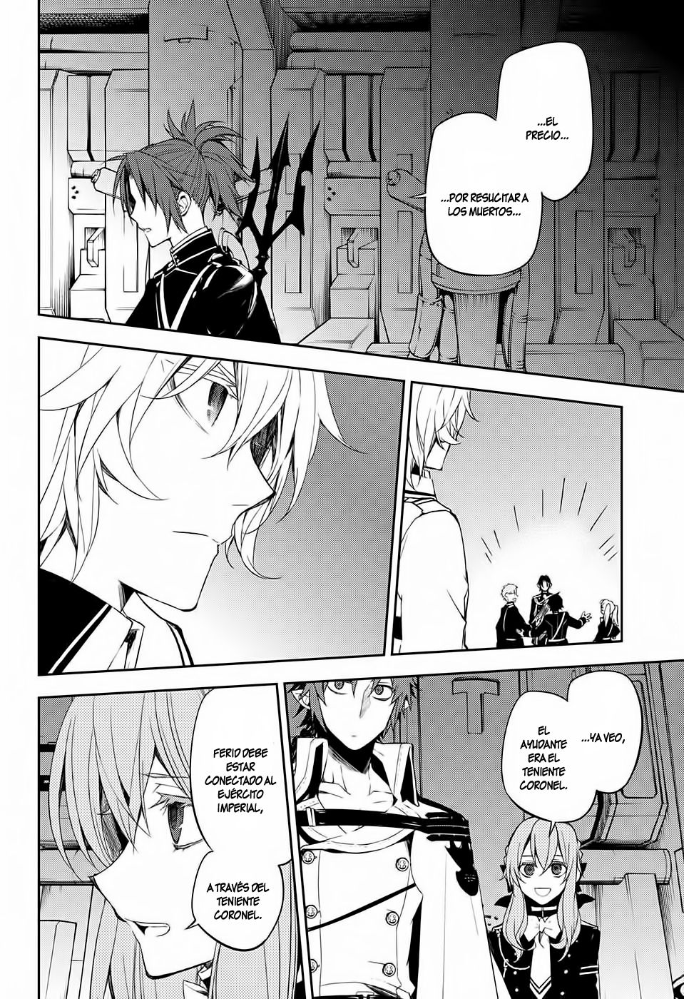 Owari no Seraph Capitulo 56: Un Vampiro Hablador página 29