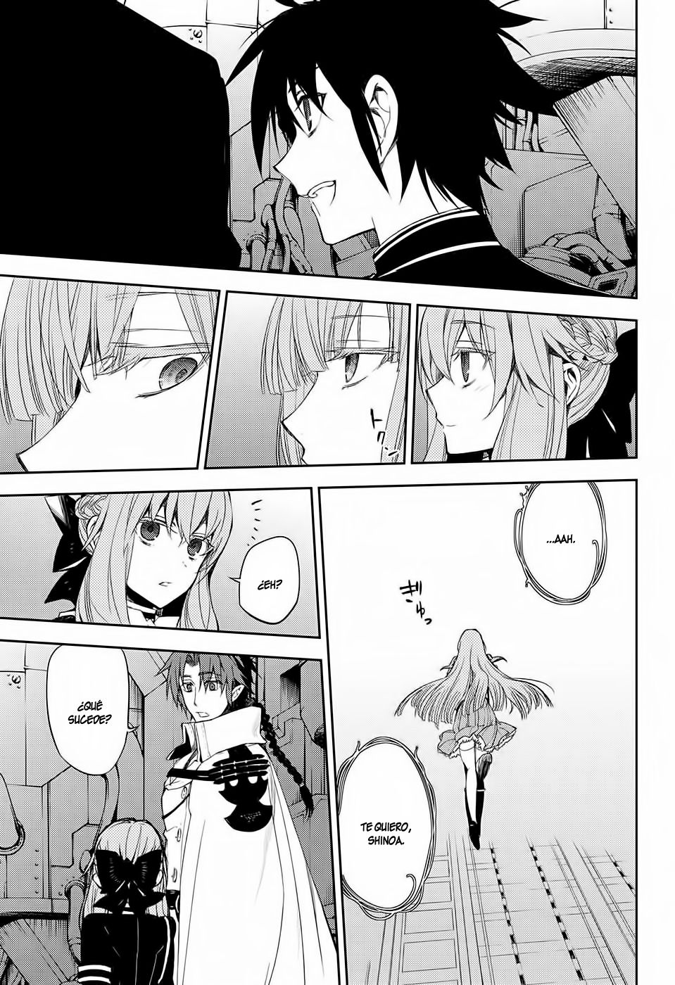 Owari no Seraph Capitulo 56: Un Vampiro Hablador página 32