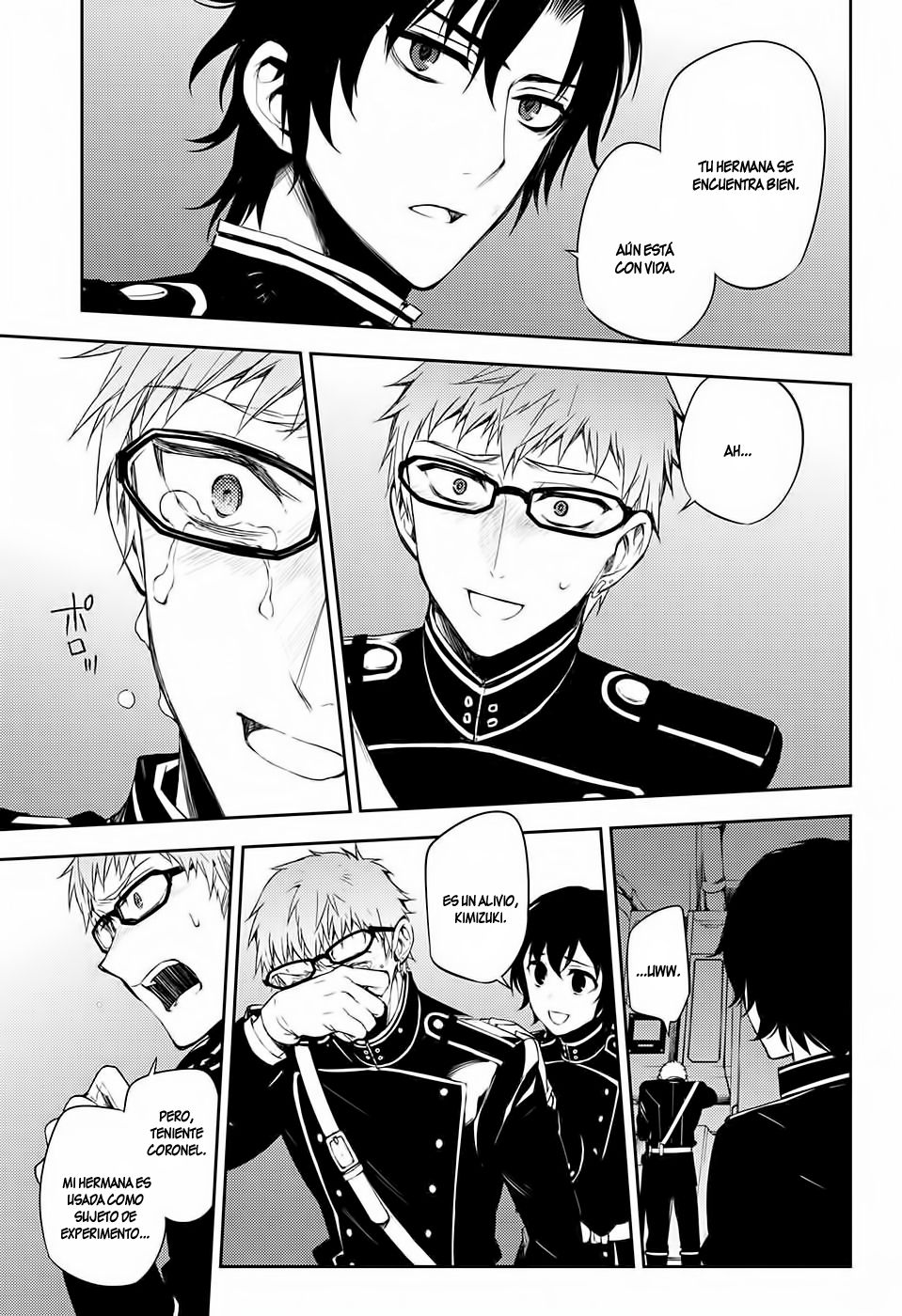 Owari no Seraph Capitulo 56: Un Vampiro Hablador página 34