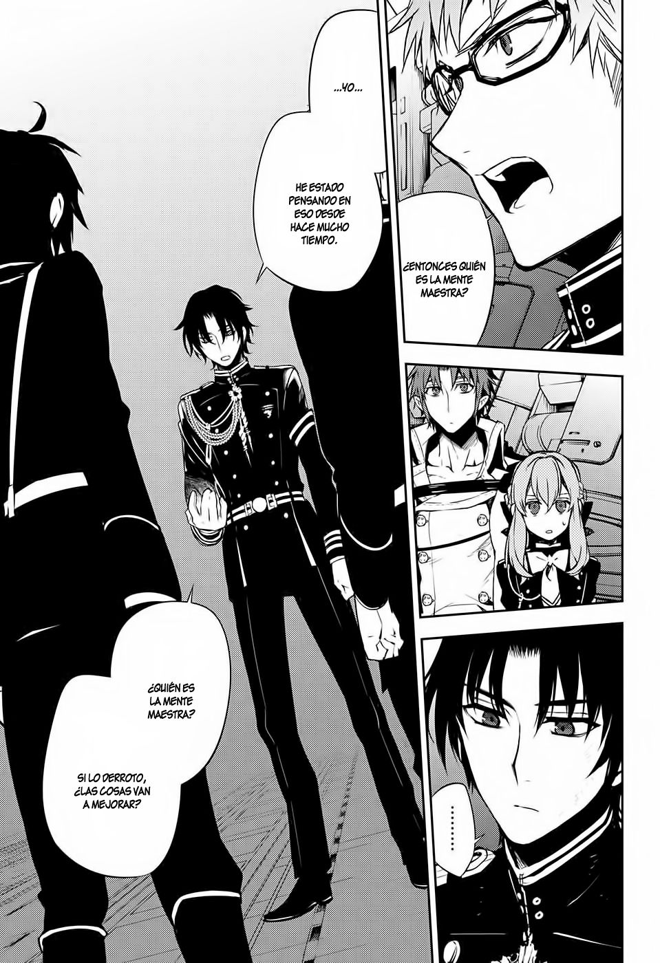 Owari no Seraph Capitulo 56: Un Vampiro Hablador página 36