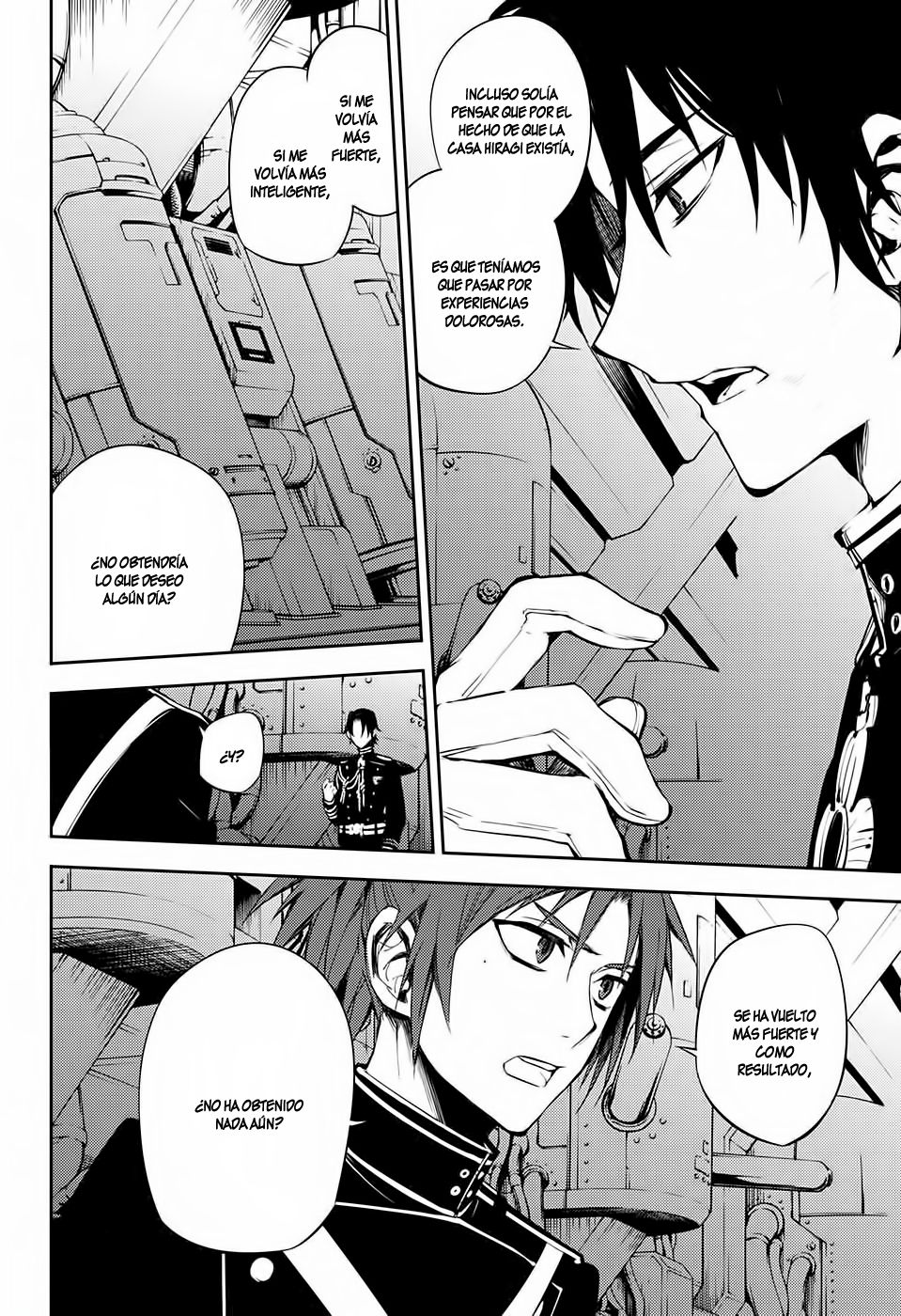 Owari no Seraph Capitulo 56: Un Vampiro Hablador página 37
