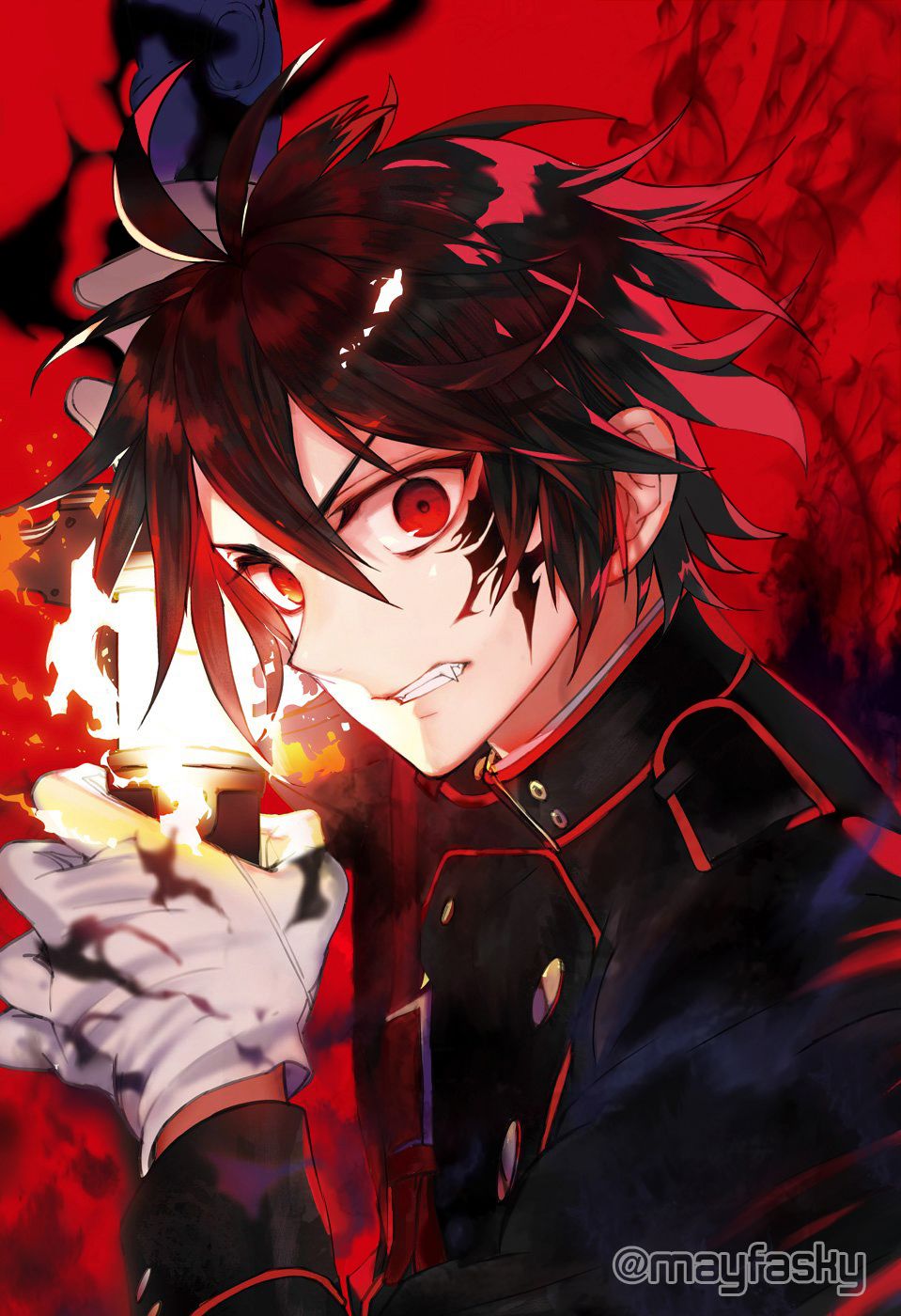 Owari no Seraph Capitulo 56: Un Vampiro Hablador página 4