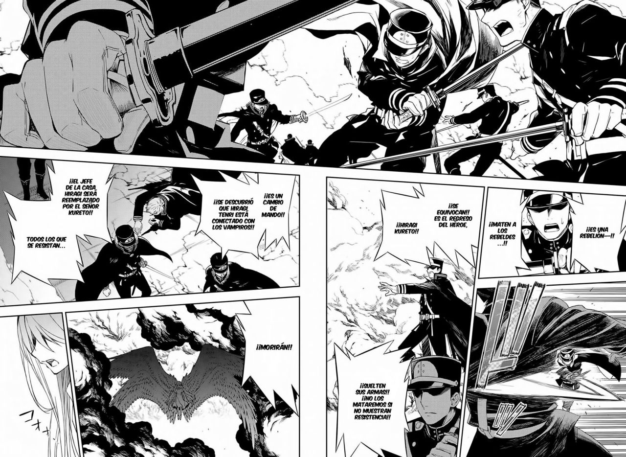 Owari no Seraph Capitulo 56: Un Vampiro Hablador página 41