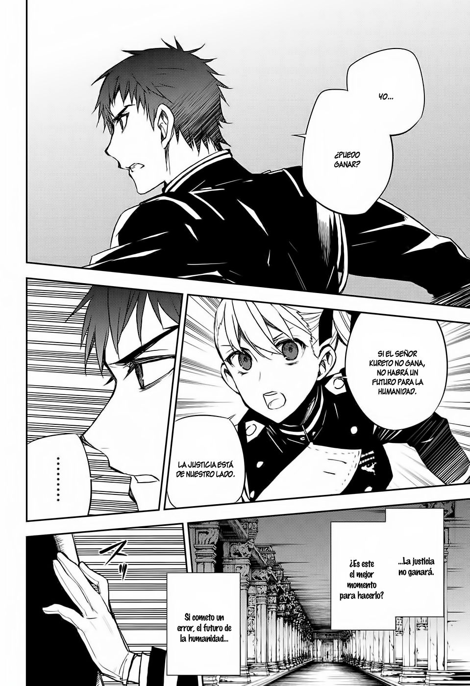 Owari no Seraph Capitulo 56: Un Vampiro Hablador página 44