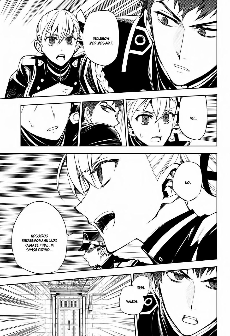 Owari no Seraph Capitulo 56: Un Vampiro Hablador página 45