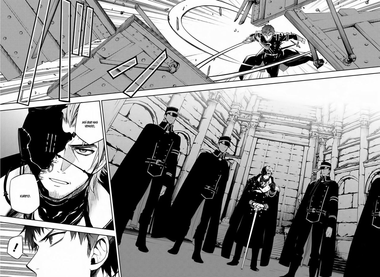 Owari no Seraph Capitulo 56: Un Vampiro Hablador página 46