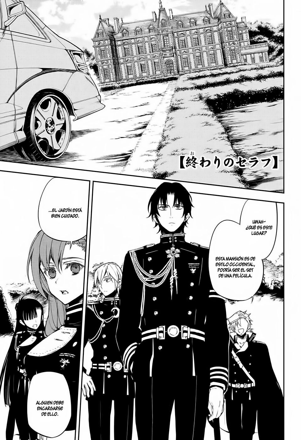 Owari no Seraph Capitulo 56: Un Vampiro Hablador página 5