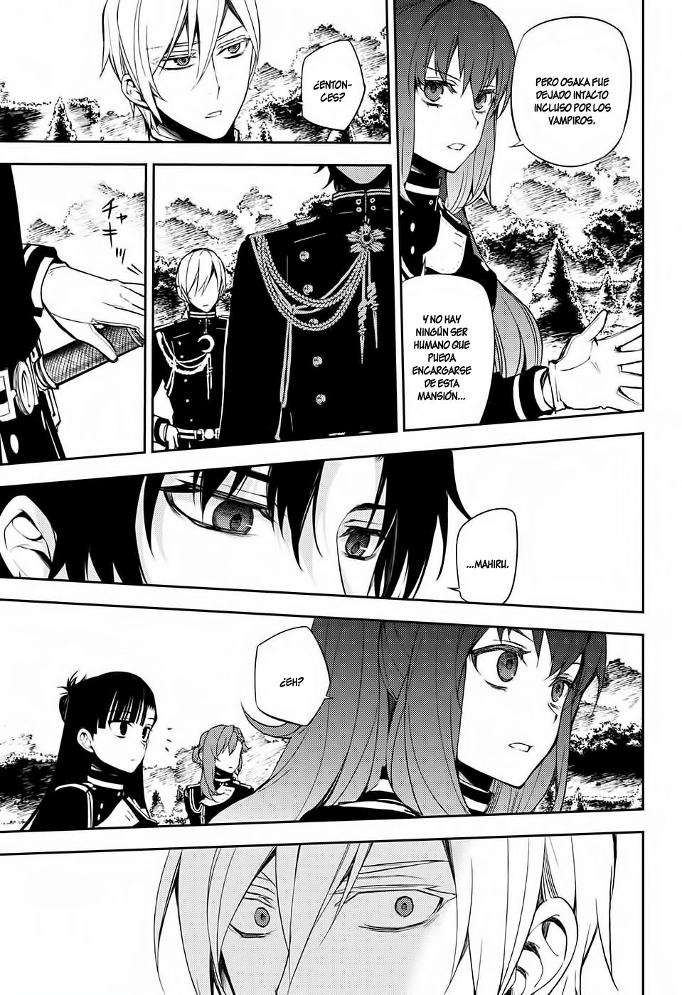 Owari no Seraph Capitulo 56: Un Vampiro Hablador página 8