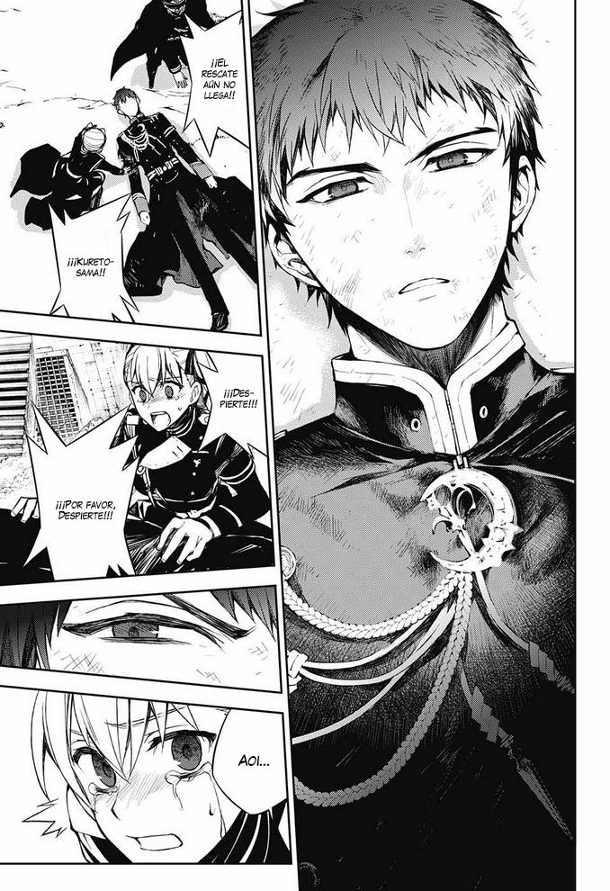 Owari no Seraph Capitulo 58: Una razón para sobrevivir página 14