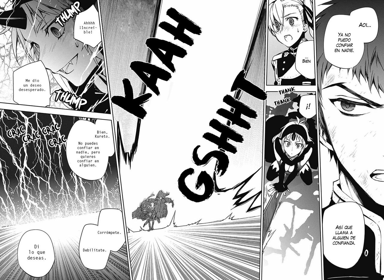 Owari no Seraph Capitulo 58: Una razón para sobrevivir página 23