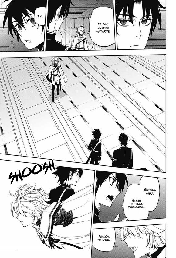 Owari no Seraph Capitulo 58: Una razón para sobrevivir página 27