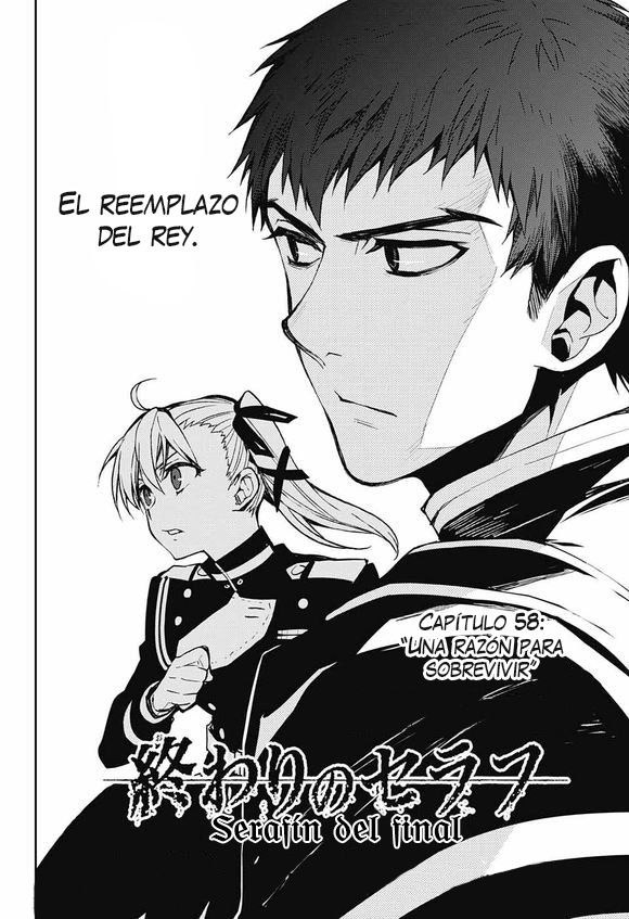 Owari no Seraph Capitulo 58: Una razón para sobrevivir página 3