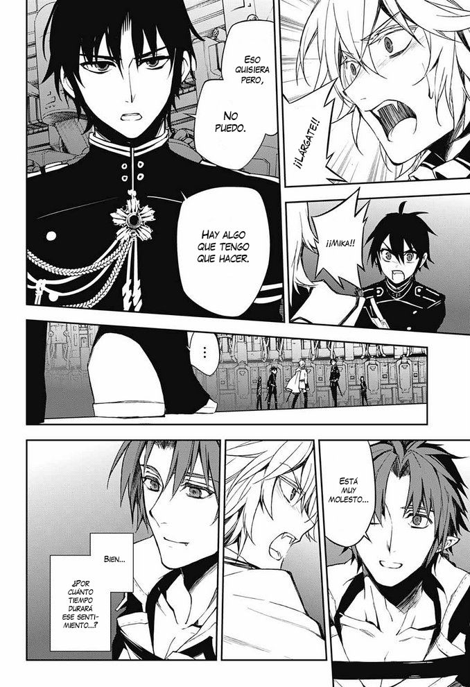Owari no Seraph Capitulo 58: Una razón para sobrevivir página 34