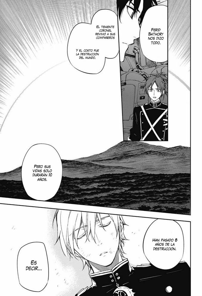 Owari no Seraph Capitulo 58: Una razón para sobrevivir página 35