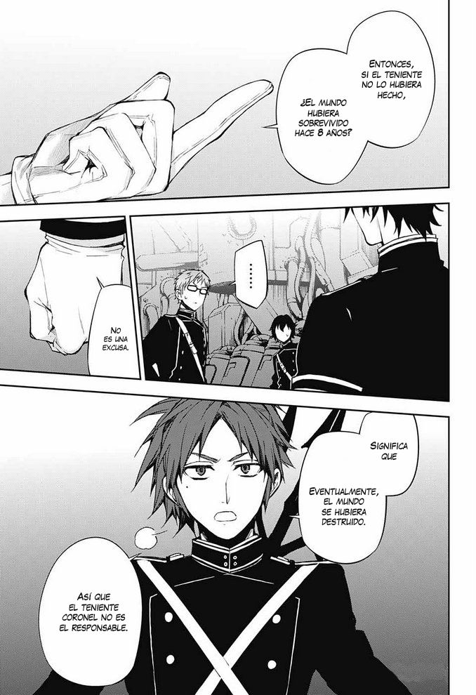 Owari no Seraph Capitulo 58: Una razón para sobrevivir página 37