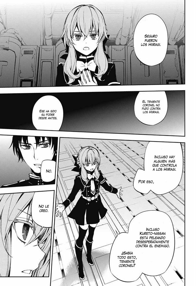 Owari no Seraph Capitulo 58: Una razón para sobrevivir página 39