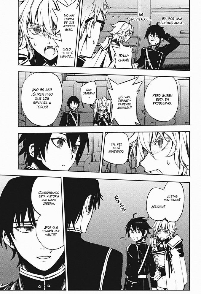 Owari no Seraph Capitulo 59: ¿Quién es el amo? página 10