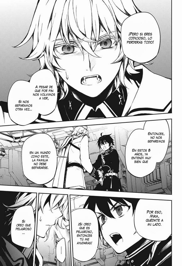 Owari no Seraph Capitulo 59: ¿Quién es el amo? página 12