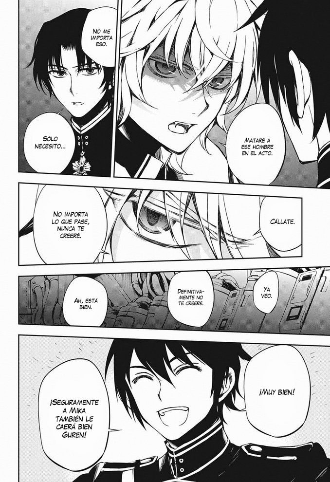 Owari no Seraph Capitulo 59: ¿Quién es el amo? página 13