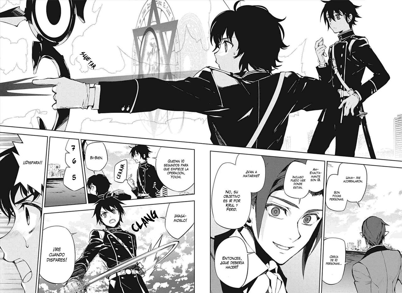Owari no Seraph Capitulo 59: ¿Quién es el amo? página 40
