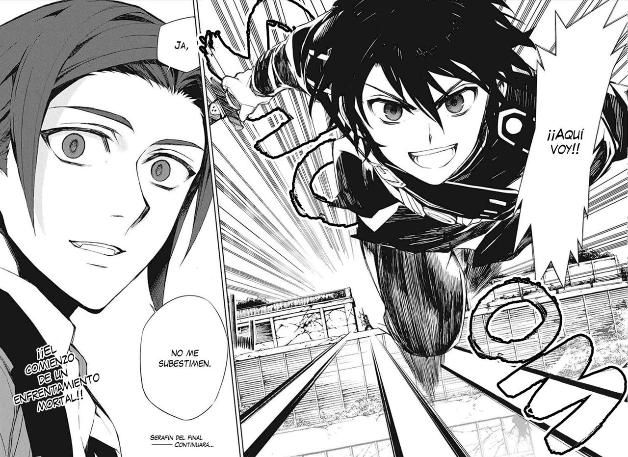 Owari no Seraph Capitulo 59: ¿Quién es el amo? página 41