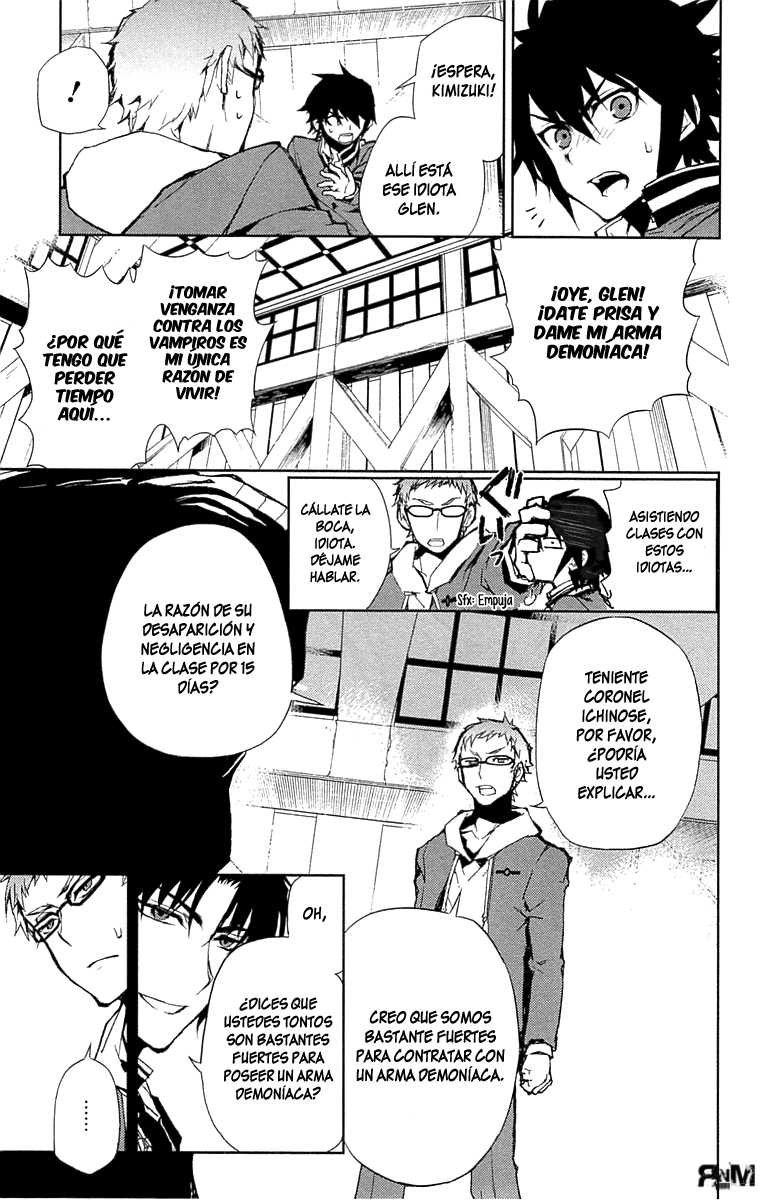 Owari no Seraph Capitulo 6: Ashura, el demonio negro página 12
