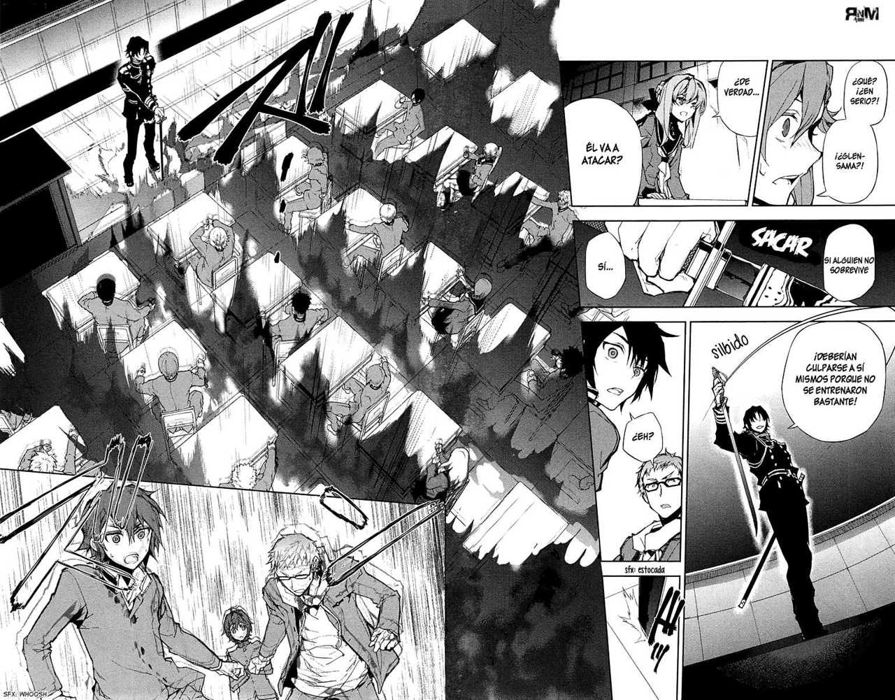 Owari no Seraph Capitulo 6: Ashura, el demonio negro página 15