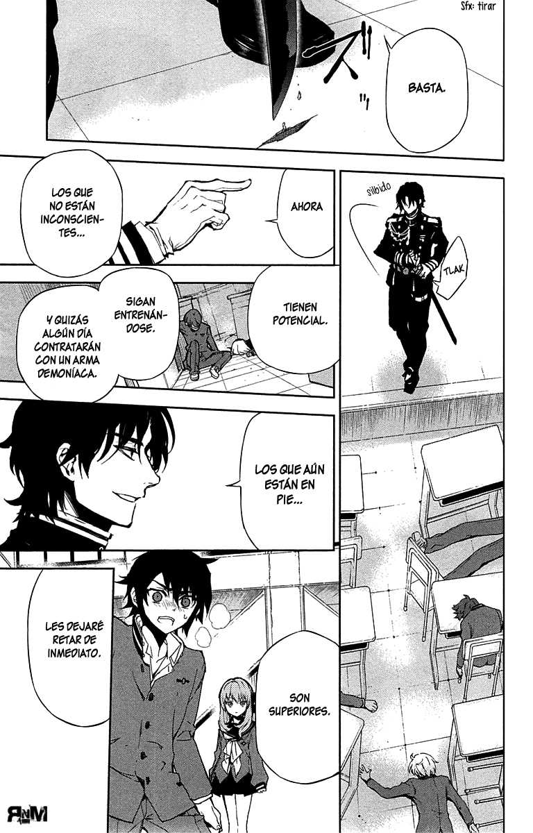Owari no Seraph Capitulo 6: Ashura, el demonio negro página 17