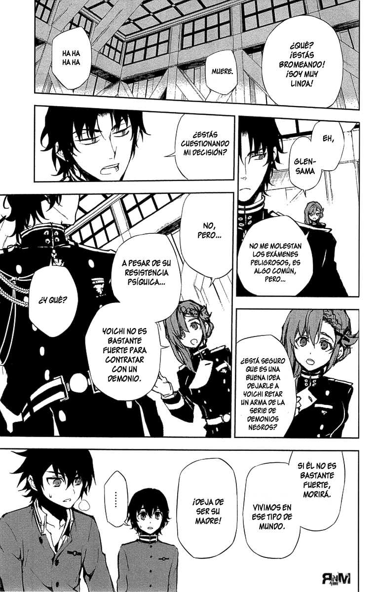 Owari no Seraph Capitulo 6: Ashura, el demonio negro página 19