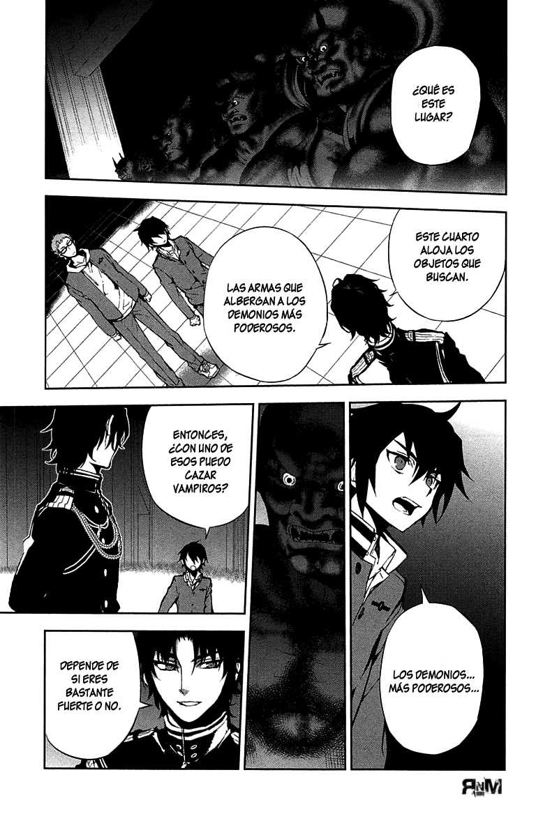 Owari no Seraph Capitulo 6: Ashura, el demonio negro página 25