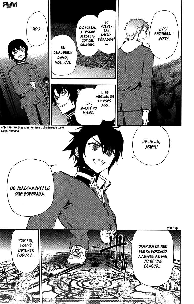 Owari no Seraph Capitulo 6: Ashura, el demonio negro página 27