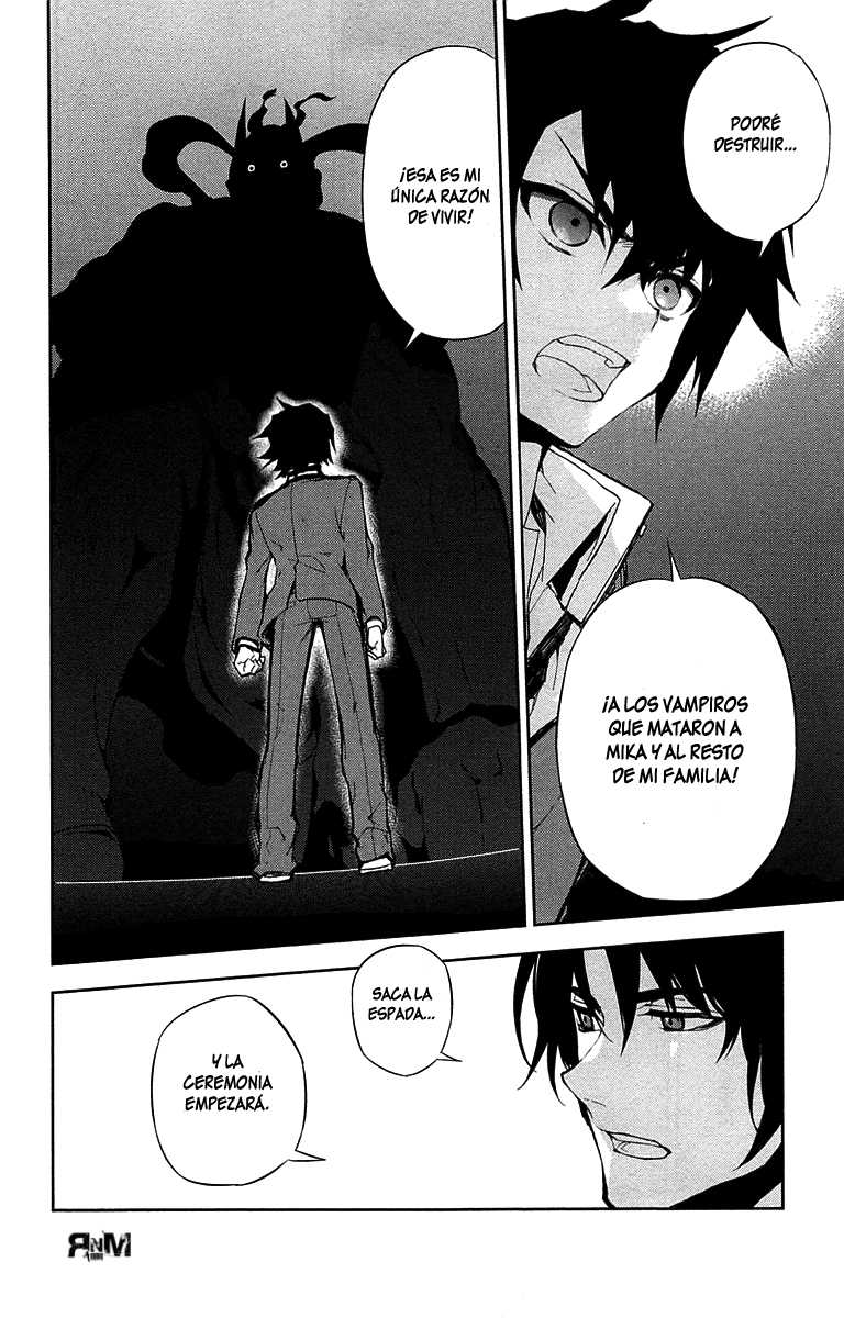 Owari no Seraph Capitulo 6: Ashura, el demonio negro página 28