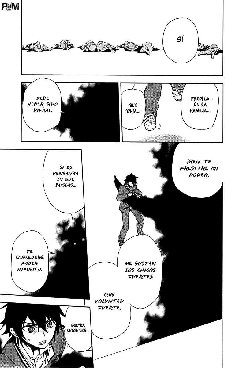 Owari no Seraph Capitulo 6: Ashura, el demonio negro página 35