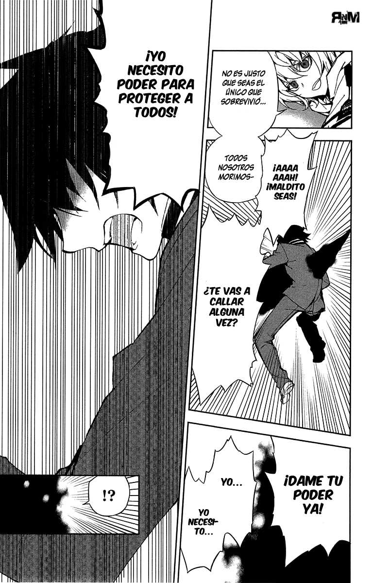 Owari no Seraph Capitulo 6: Ashura, el demonio negro página 37