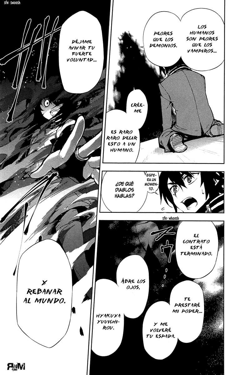 Owari no Seraph Capitulo 6: Ashura, el demonio negro página 42
