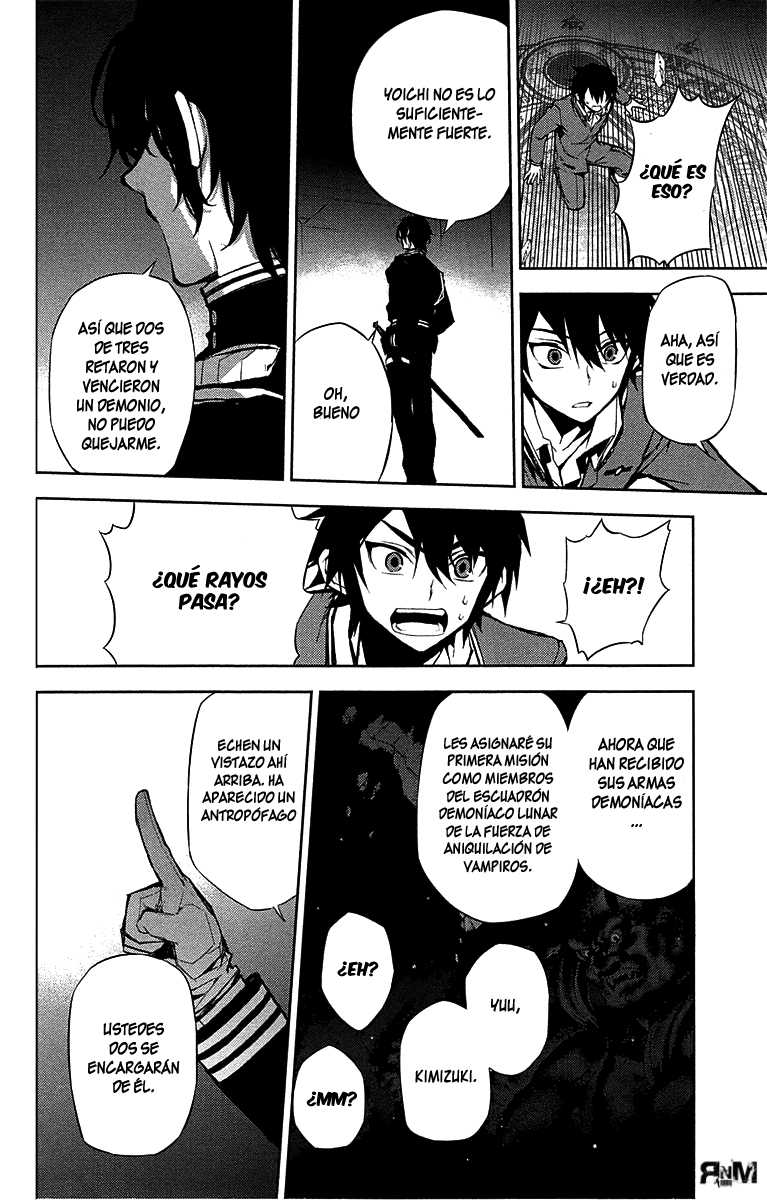 Owari no Seraph Capitulo 6: Ashura, el demonio negro página 45
