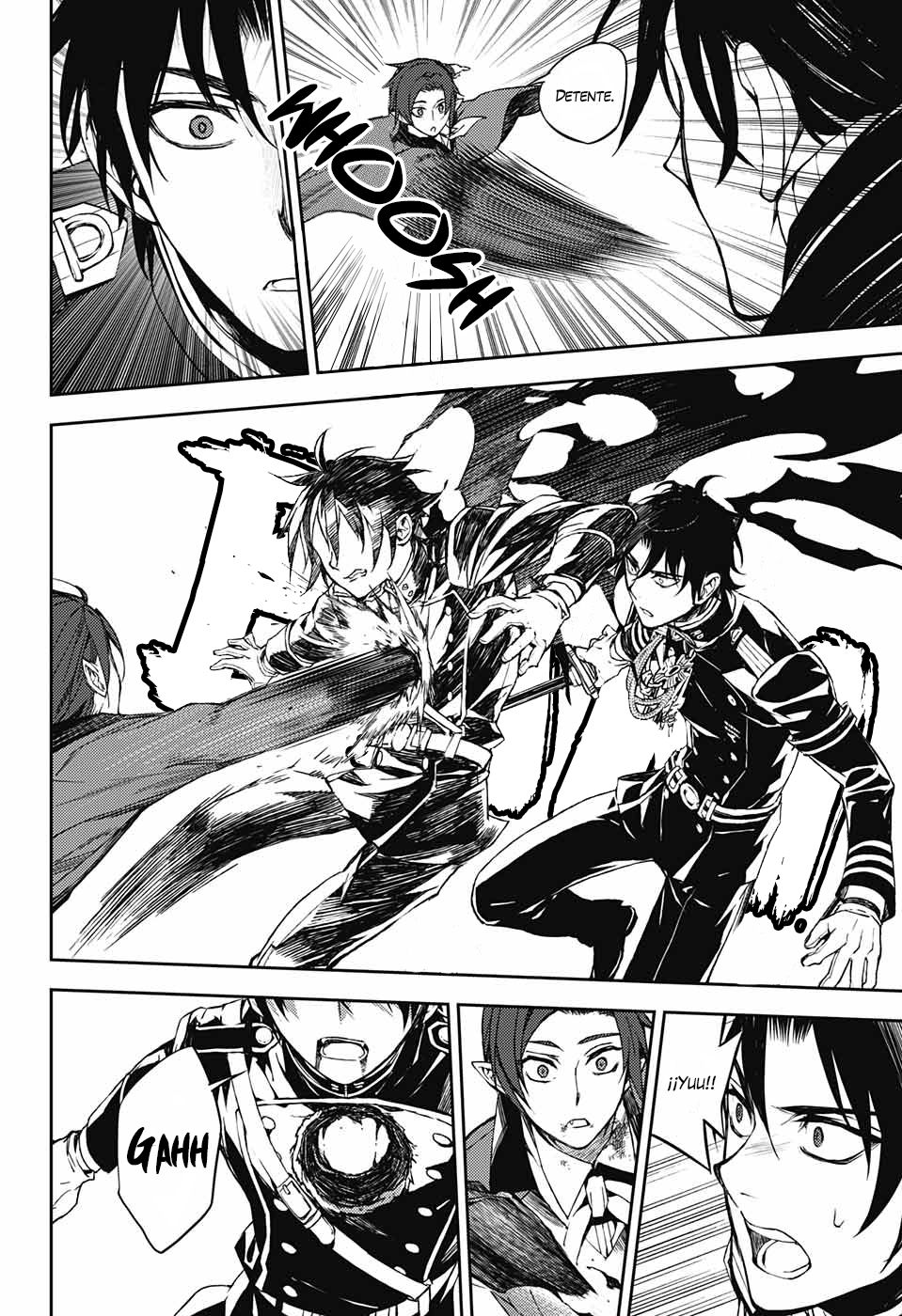 Owari no Seraph Capitulo 61: Pelea de aburrimiento página 10