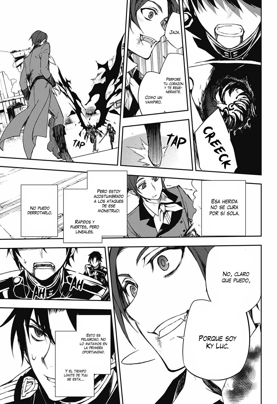 Owari no Seraph Capitulo 61: Pelea de aburrimiento página 11