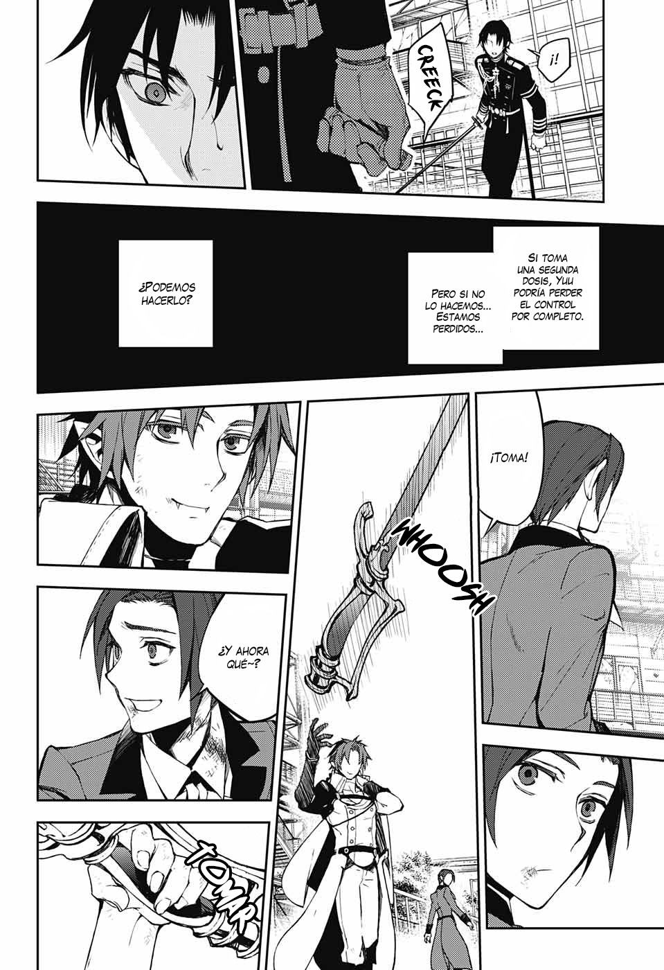 Owari no Seraph Capitulo 61: Pelea de aburrimiento página 12