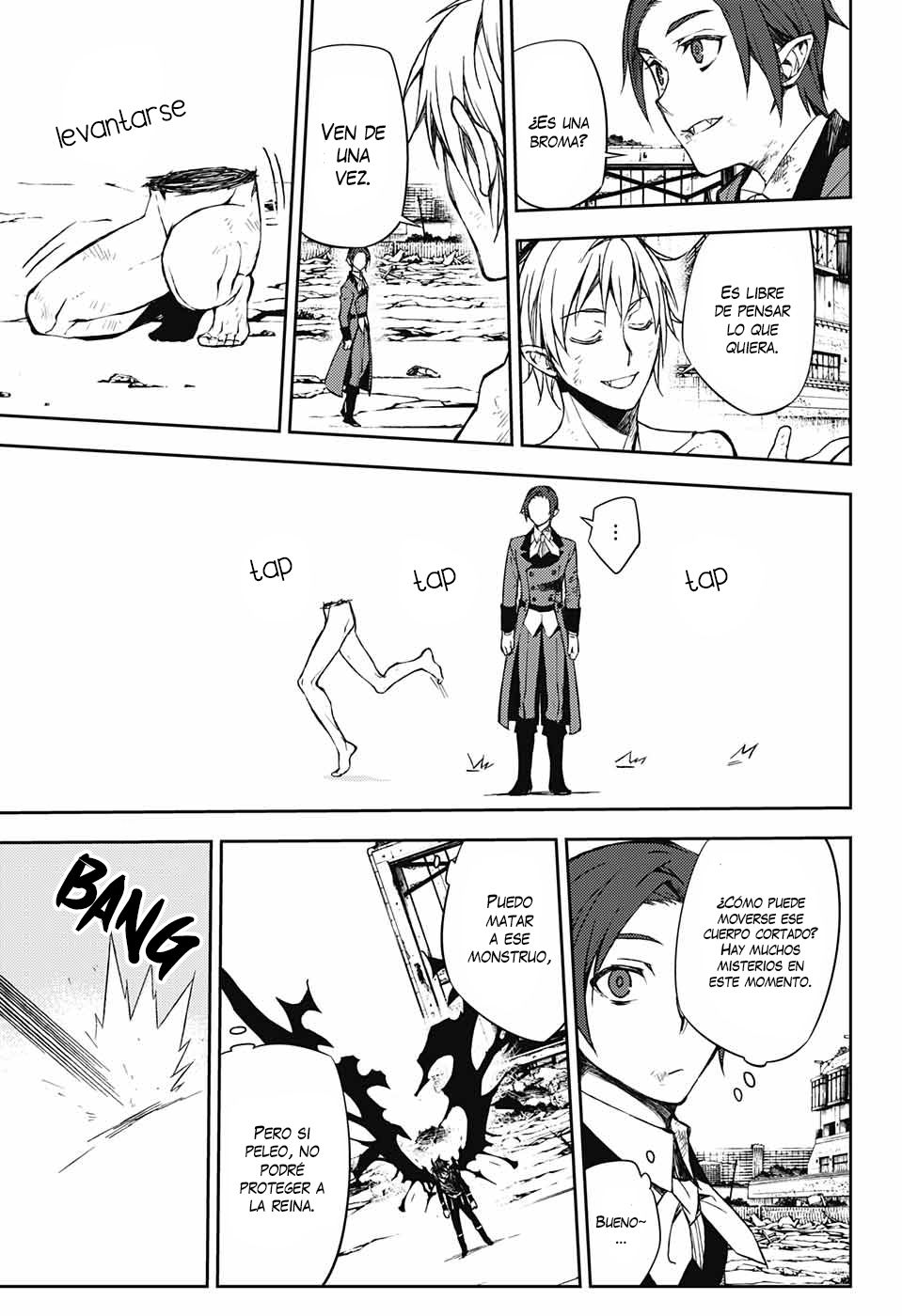 Owari no Seraph Capitulo 61: Pelea de aburrimiento página 15