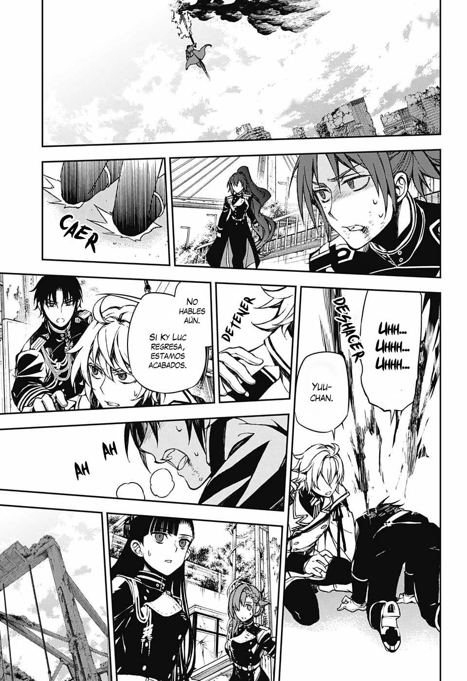 Owari no Seraph Capitulo 61: Pelea de aburrimiento página 19