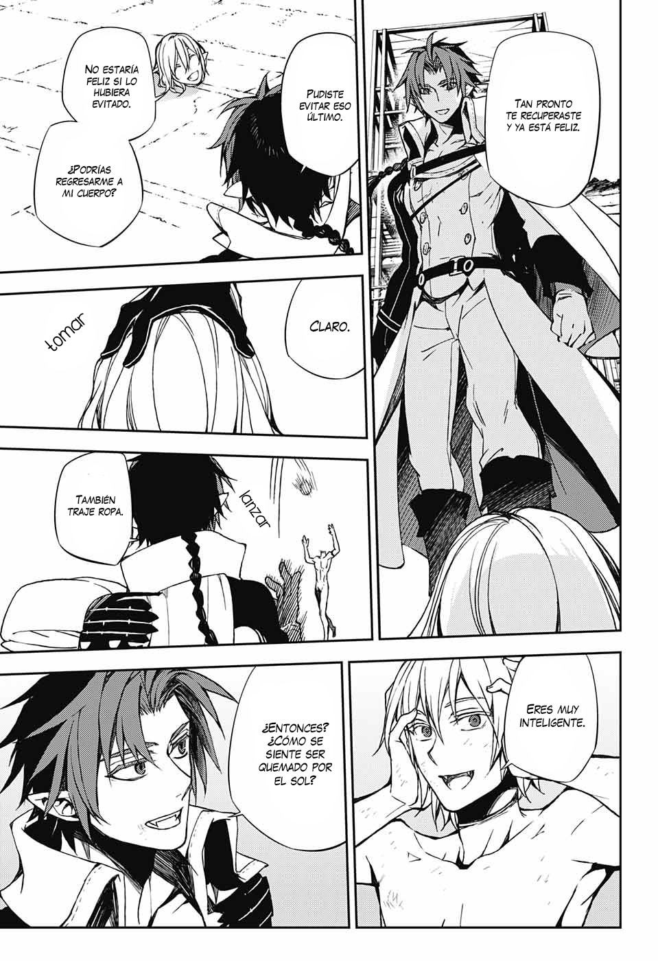 Owari no Seraph Capitulo 61: Pelea de aburrimiento página 25