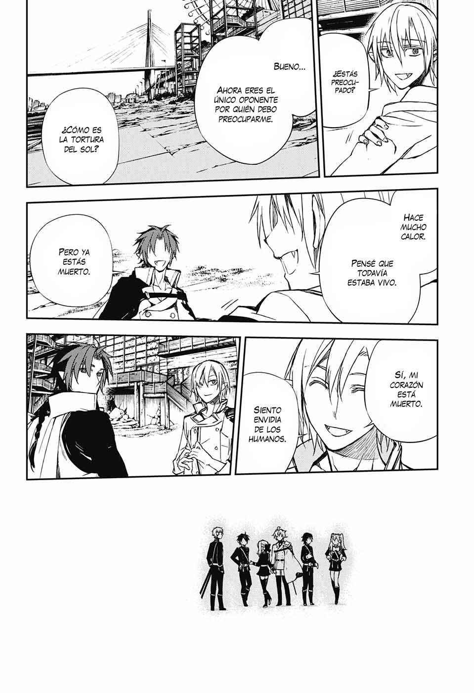 Owari no Seraph Capitulo 61: Pelea de aburrimiento página 26