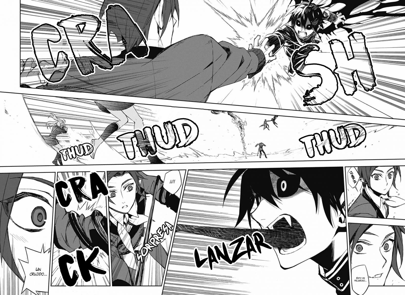 Owari no Seraph Capitulo 61: Pelea de aburrimiento página 3