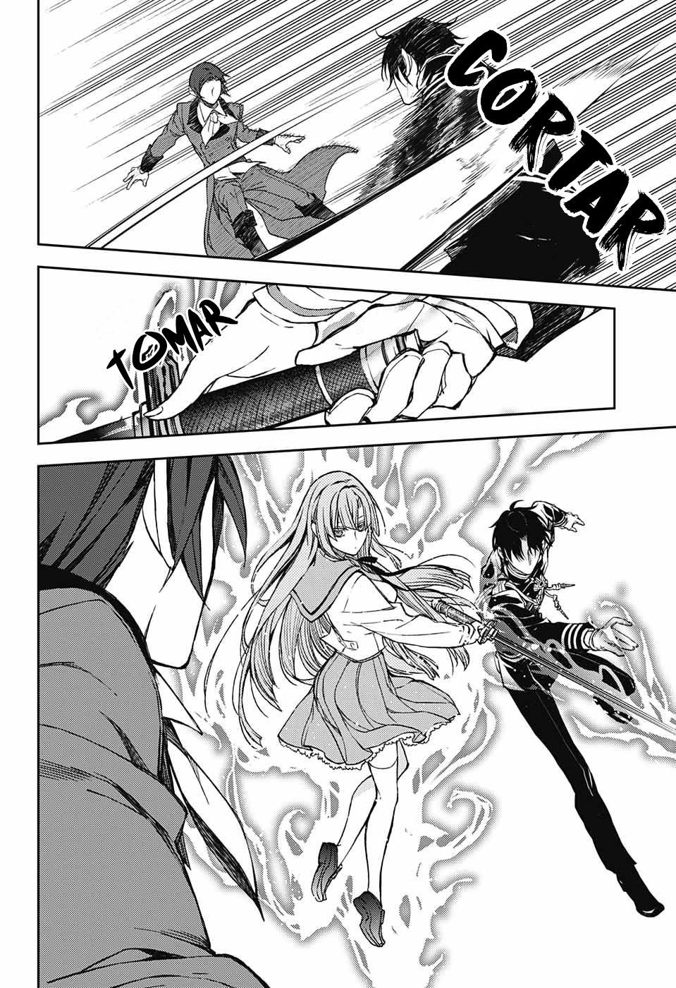 Owari no Seraph Capitulo 61: Pelea de aburrimiento página 8